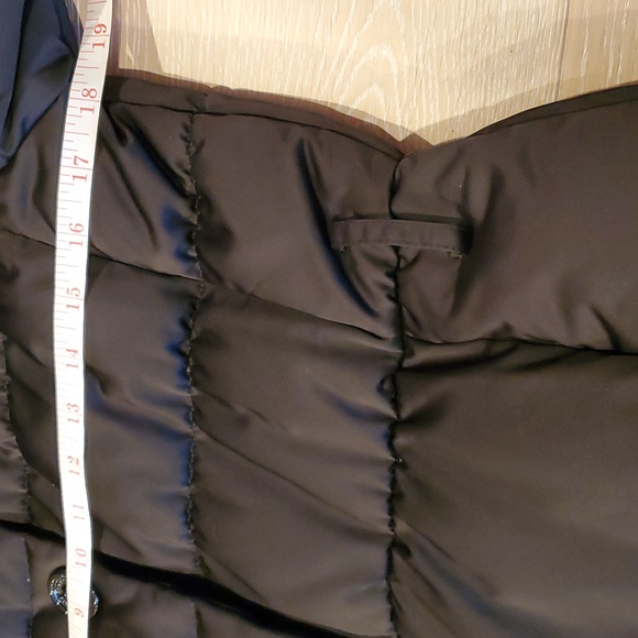 kate spade Cyndy Logo Button Flared Down Puffer Coat - Picture 7 of 14